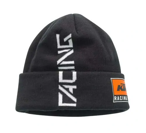 Pletená čepice - kulich  KTM TEAM WINTER černá/oranžová