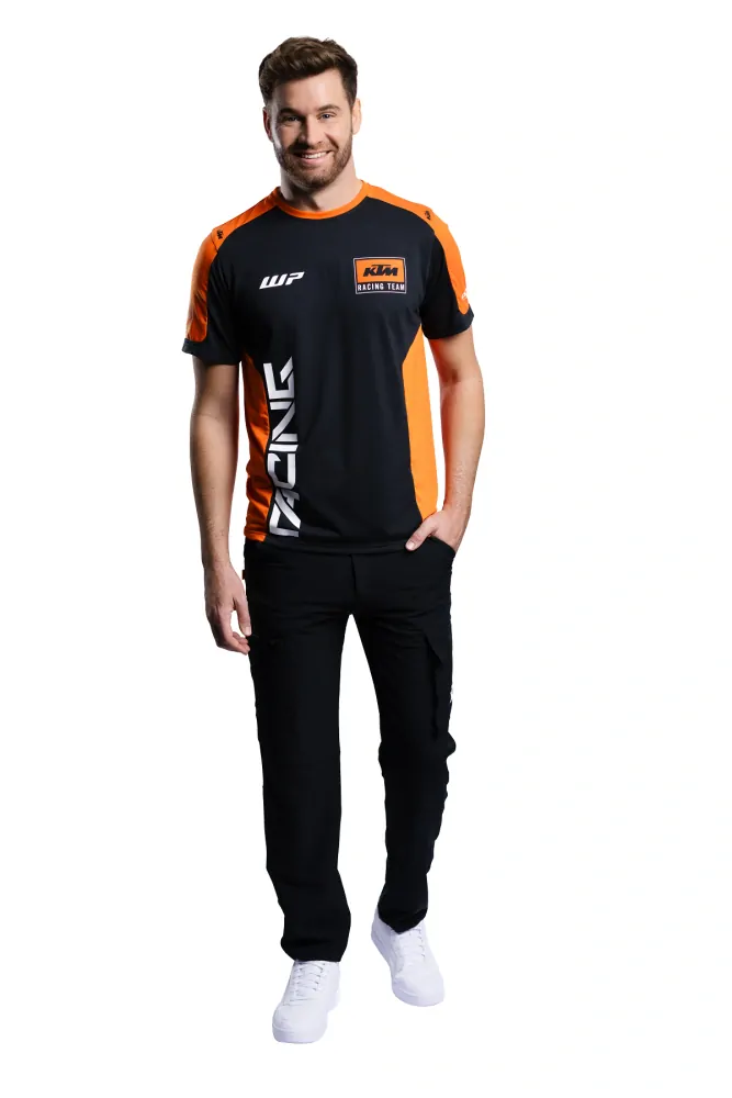 a Pánské dlouhé kalhoty KTM TEAM PANTS barva černá velikost XXL 