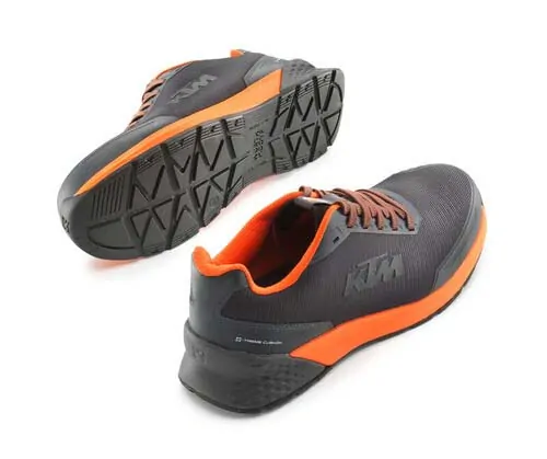 Tenisky  s certifikací S3 SRC KTM MECHANIC SHOES černá/oranžová