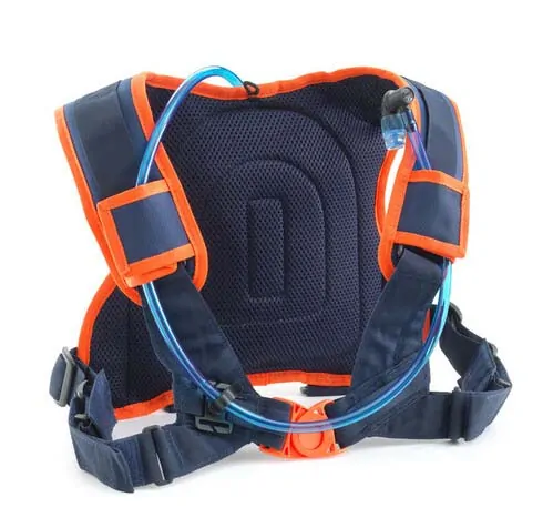 Picí vak KTM REPLICA TEAM ERZBERG HYDRATION PACK, obsah picího vaku 1 litr, modrá/oranžová