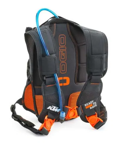 Picí vak KTM REPLICA TEAM BAJA HYDRATION BACKPACK 24 černá/oranžová, objem picího vaku 2 litry 