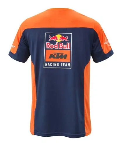 Pánské triko s krátkým rukávem KTM REPLICA TEAM TEE modrá/oranžová
