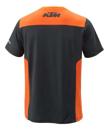 Pánské triko s krátkým rukávem KTM X-BOW REPLICA TEAM TEE černá/oranžová