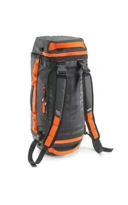 Sportovní taška - textilní batoh KTM PURE DUFFLE BAG černá/oranžová obsah 45 litrů 