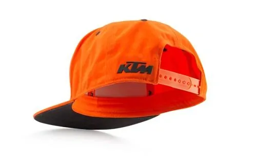 Pánská čepice - kšiltovka KTM TEAM SNAPBACK CAP ORANŽOVÁ šité loga