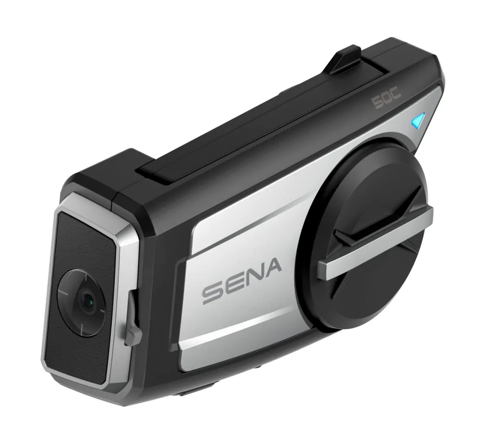 Komunikační zařízení / headset  pro motorkáře s kamerou SENA 50C SE 4K MESH HEADSET HARMAN KARDON  50C-01