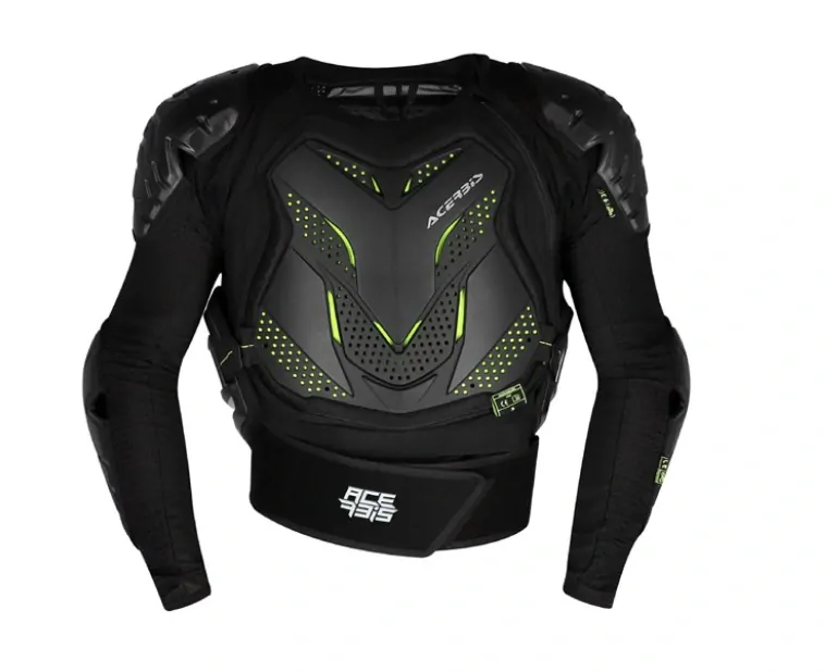 Hrudní chránič - košile ACERBIS BODY ARMOUR KORAZZA černá/žlutá