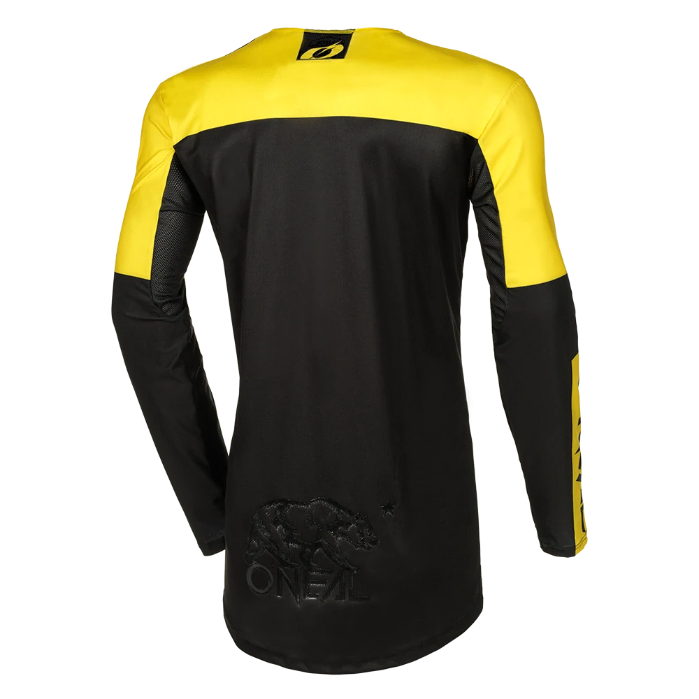 A Motokrosový komplet kalhot a dresu ONEAL MAYHEM HEXX barva černá/žlutávelikost 36 + XL
