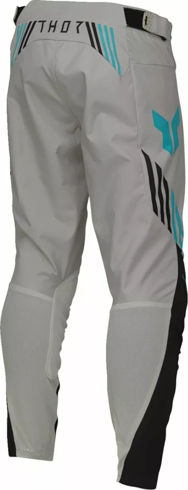 Motokrosové / enduro kalhoty THOR LAUNCHMODE SAND barva modrá/černá/šedá 