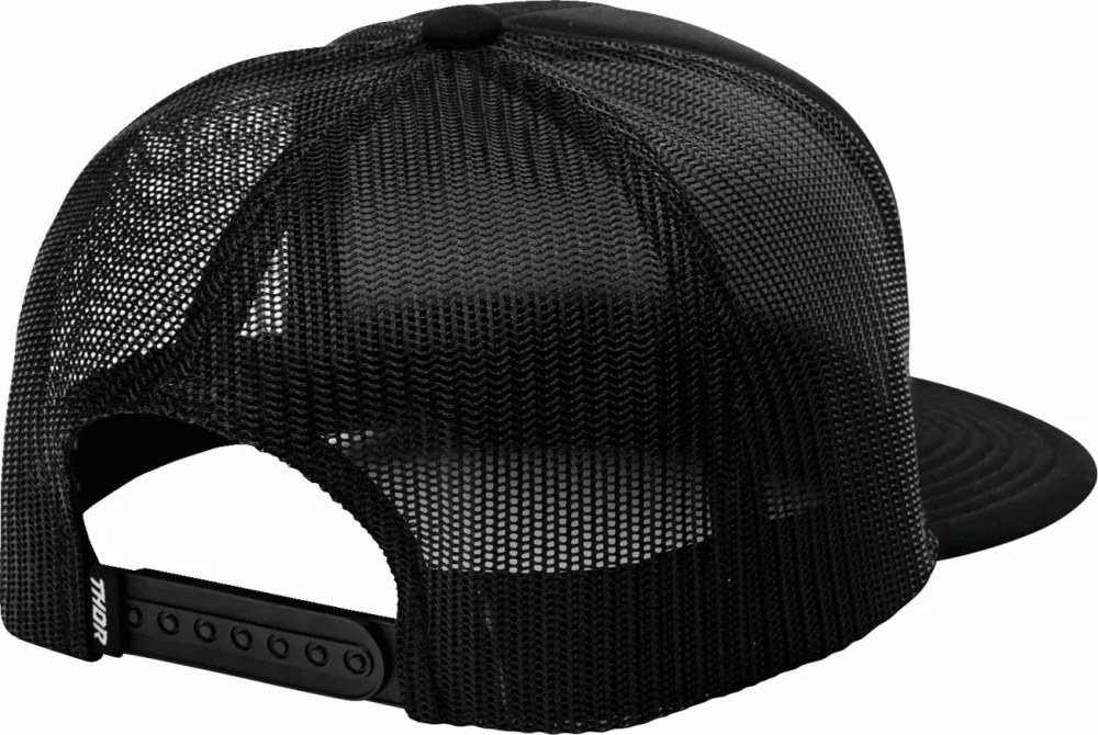 Čepice s kšiltem / trucker kšiltovka THOR HAT SHADOW LIGHT BLACK barva černá, uni velikost 