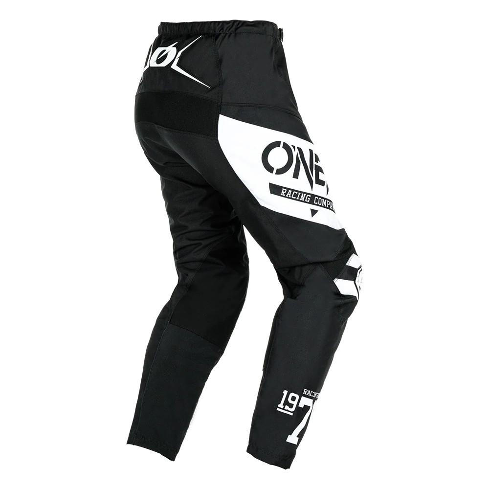 a Motokrosové / enduro kalhoty ONEAL ELEMENT WARHAWK černá/bílá velikost 34