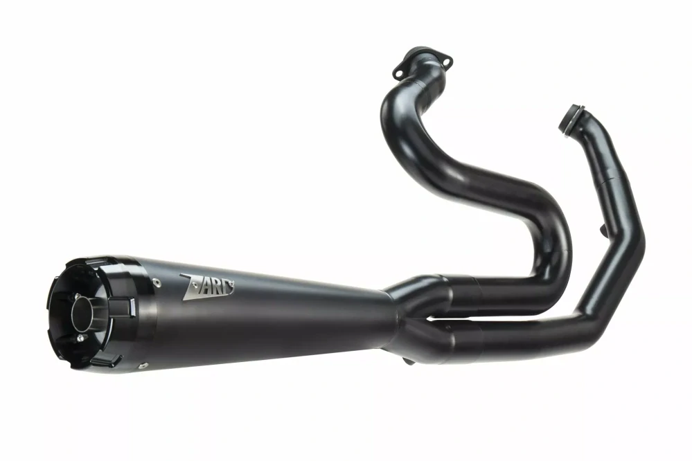 Výfukový systém motocyklu ZARD FULL KIT EXHAUST SYSTEM 2:1 HOMOLOGACE E5 pro motocykl HARLEY DAVIDSON ROAD KING SPECIAL 114 rok 2024 viz popis, barva černá 