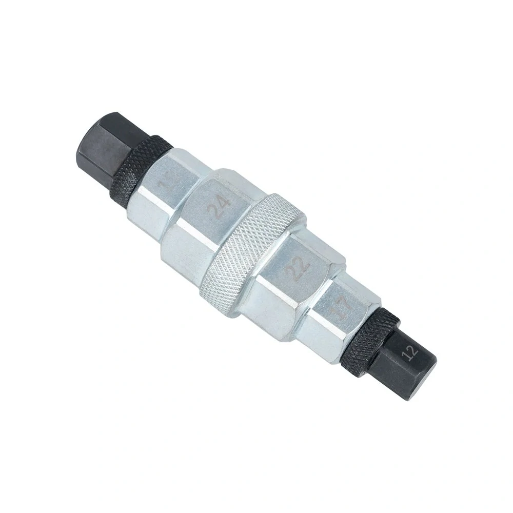 Klíč na povolení 6V1 osy motocyklu předního kola OXFORD SPINDLE KEY OX782 velikosti 12/14/17/19/22/24 mm