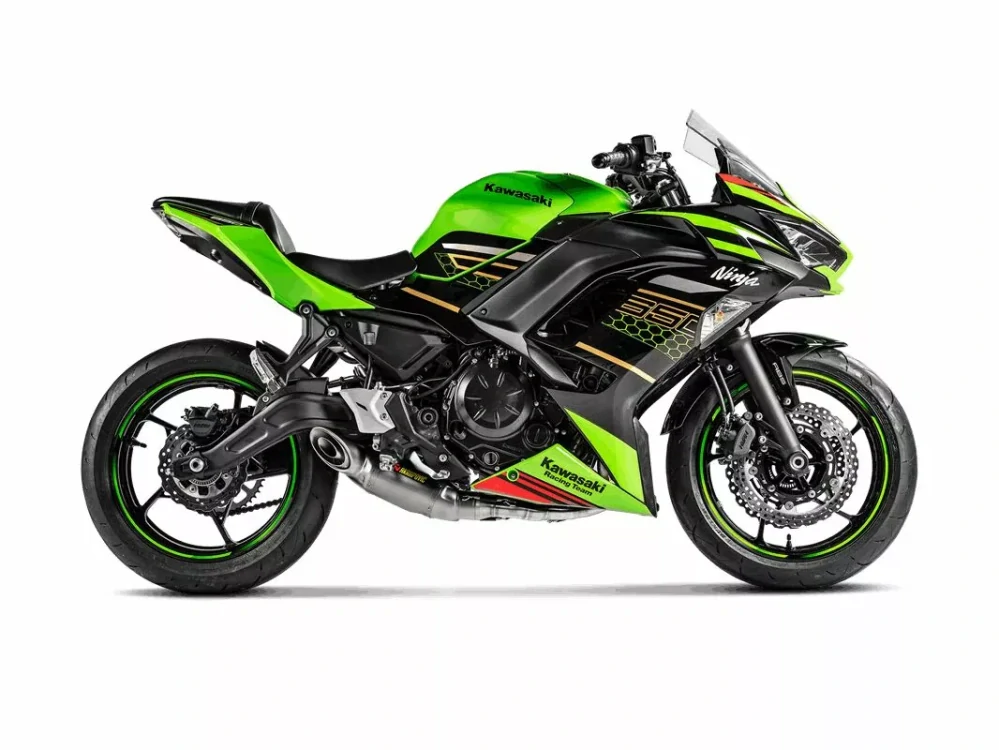 Kompletní výfukový systém AKRAPOVIČ RACING LINE EXHAUST SYSTEM pro KAWASAKI NINJA 650 ABS rok 2023 viz popis