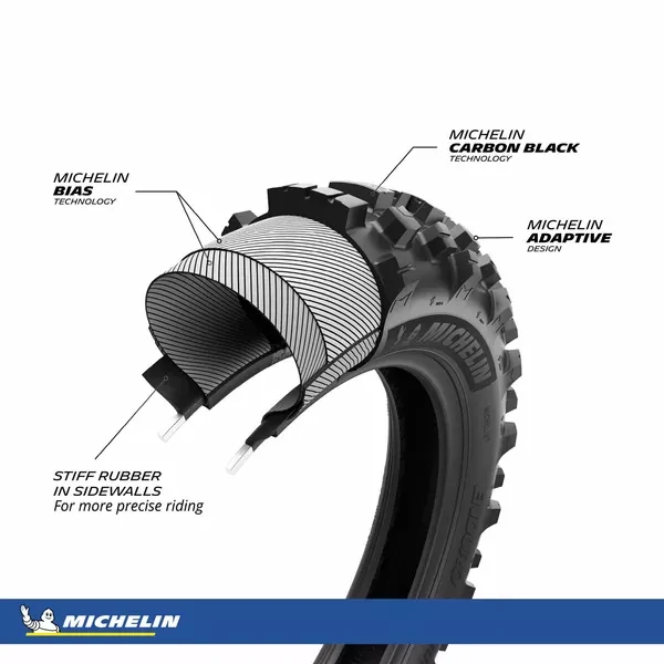 Pneu Michelin ENDURO MEDIUM 2 REAR 140/80-18 70R TT - 1 kus
