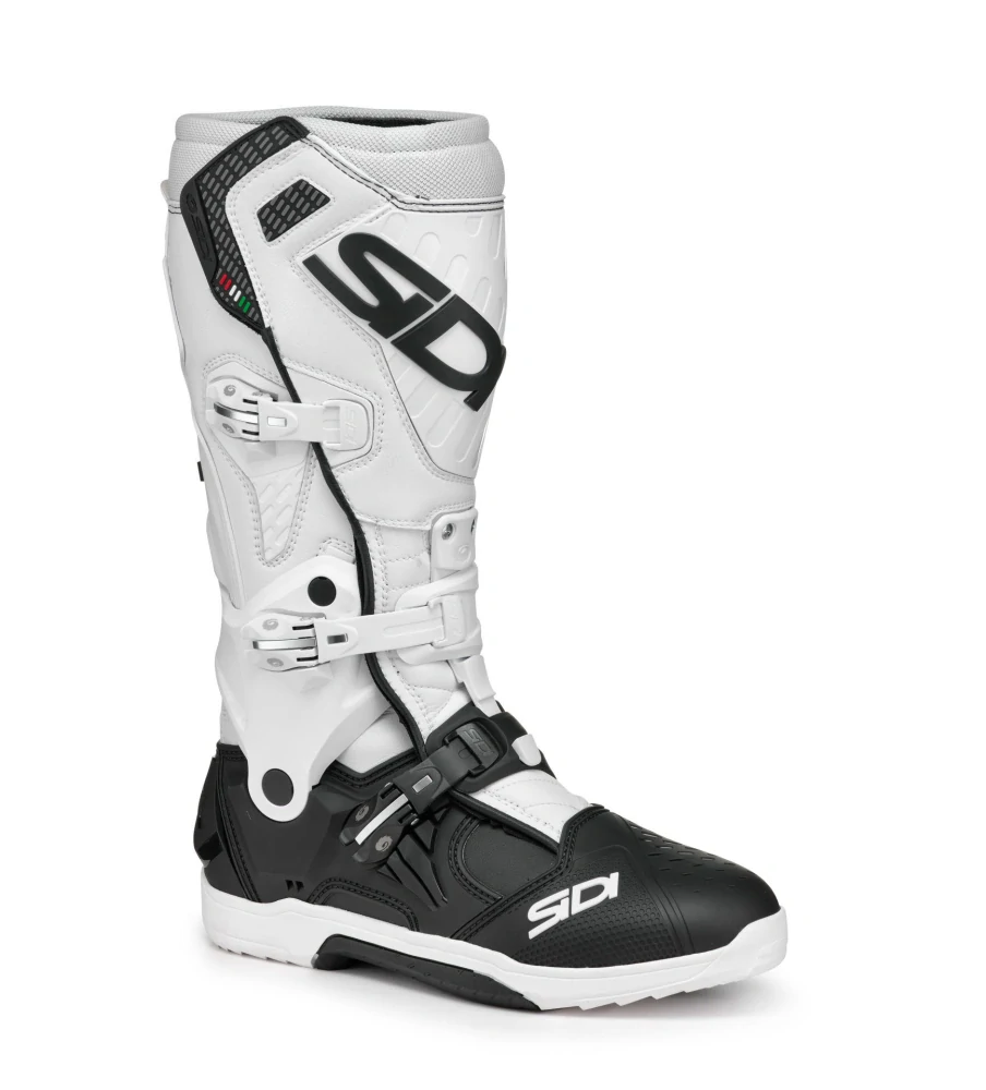 Motokrosové / enduro boty SIDI CROSSAIR barva bílá/černá, pár