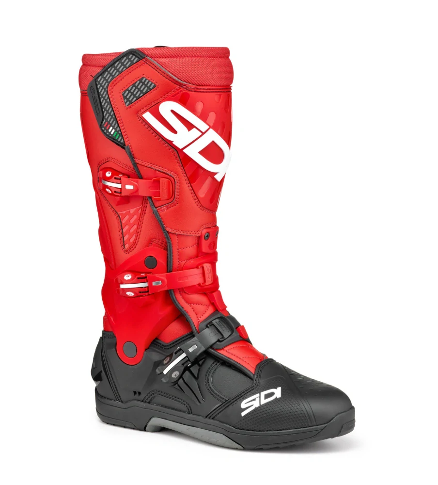 Motokrosové / enduro boty SIDI CROSSAIR barva červená/černá, pár