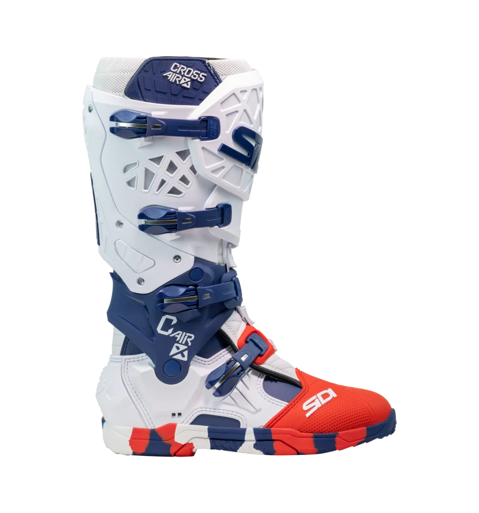 Motokrosové / enduro boty SIDI CROSSAIR X barva bílá/červená/černá, pár