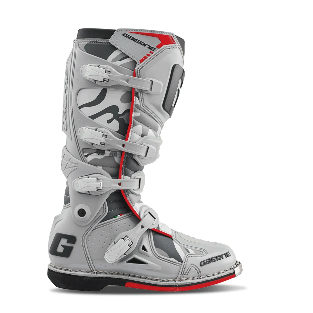 Motokrosové boty GAERNE FASTBACK ENDURANCE barva camo snow