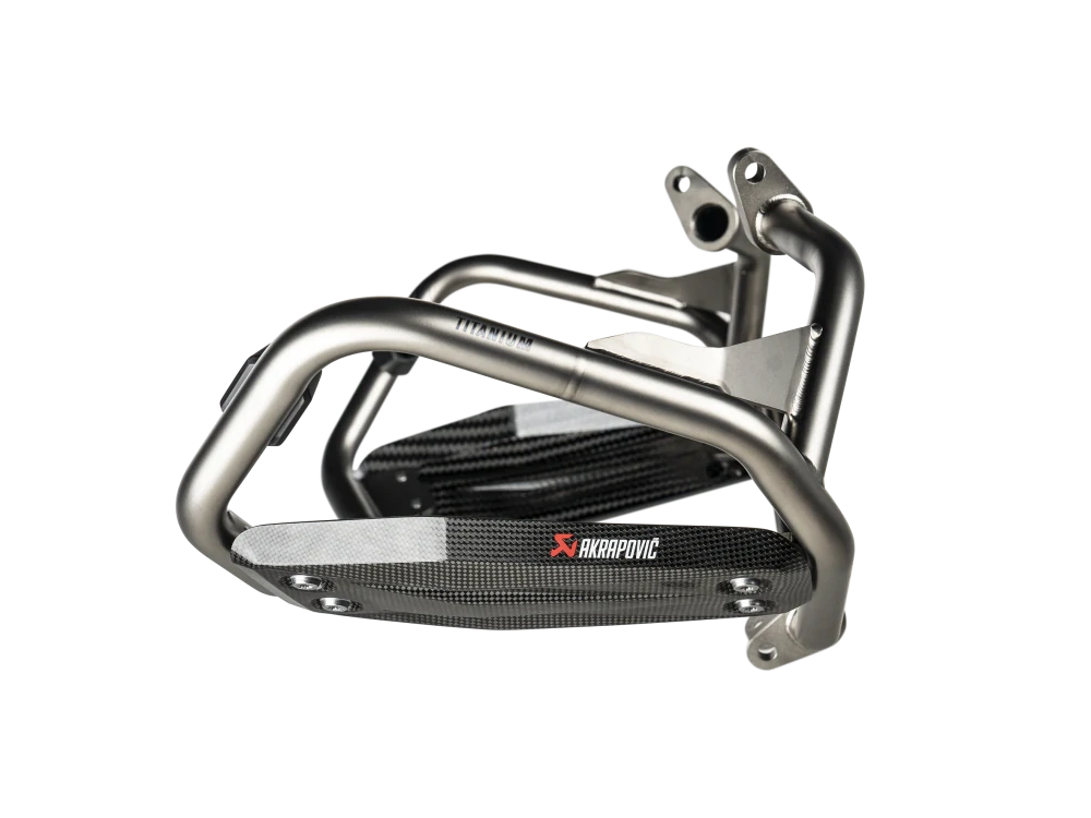 Padací ochranný rám motocyklu AKRAPOVIC CRASH BAR TITANIUM SET pro BMW R 1300 GS rok výroby 2023-2025