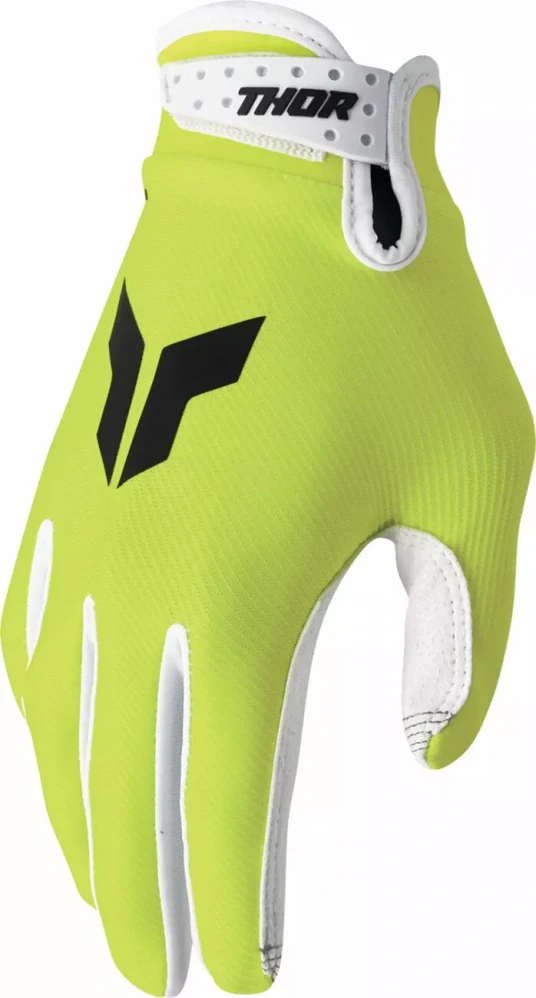 Motokrosové / enduro / mtb rukavice THOR LAUNCHMODE barva acid