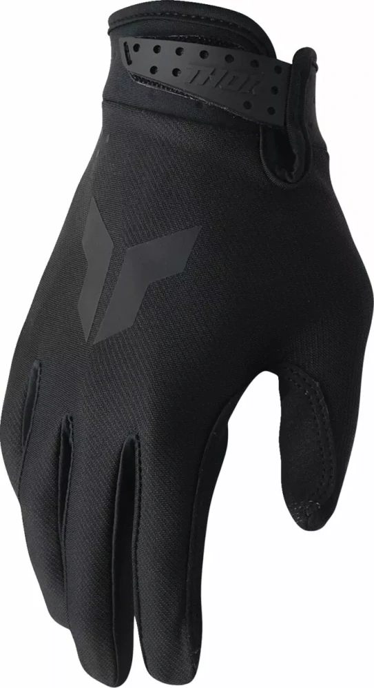 Motokrosové / enduro / mtb rukavice THOR LAUNCHMODE barva černá