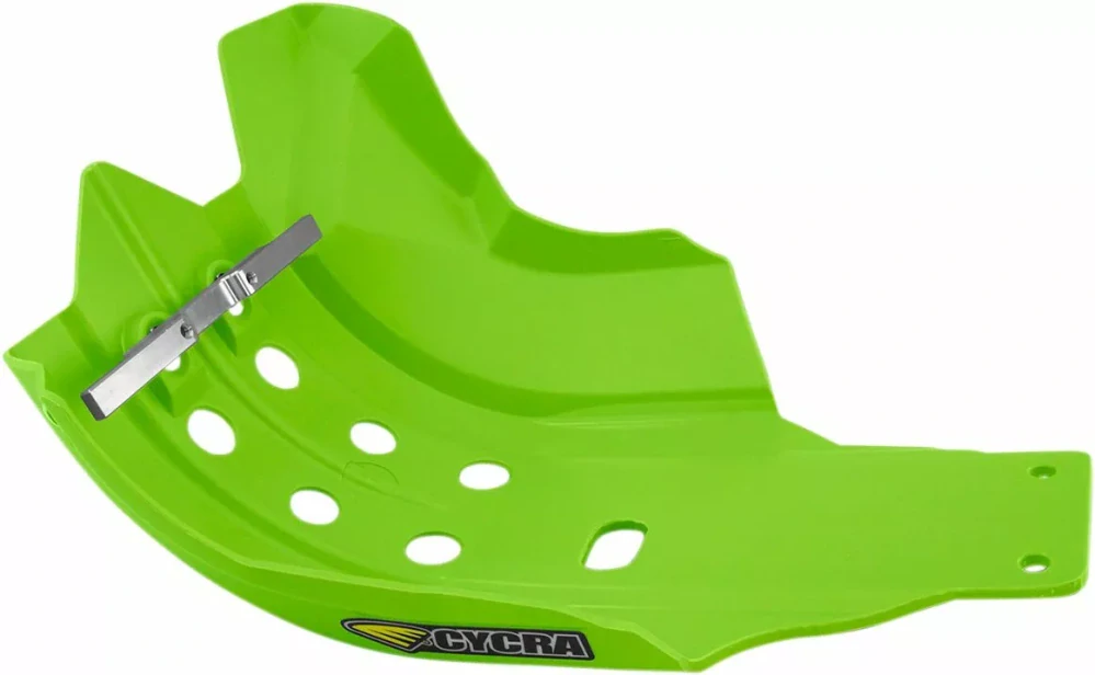 Kryt pod motor motocyklu CYCRA FULL ARMOR SKID PLATES 1CYC-6227-72 pro KAWASAKI KX 450 F rok 2016-2018 zelený