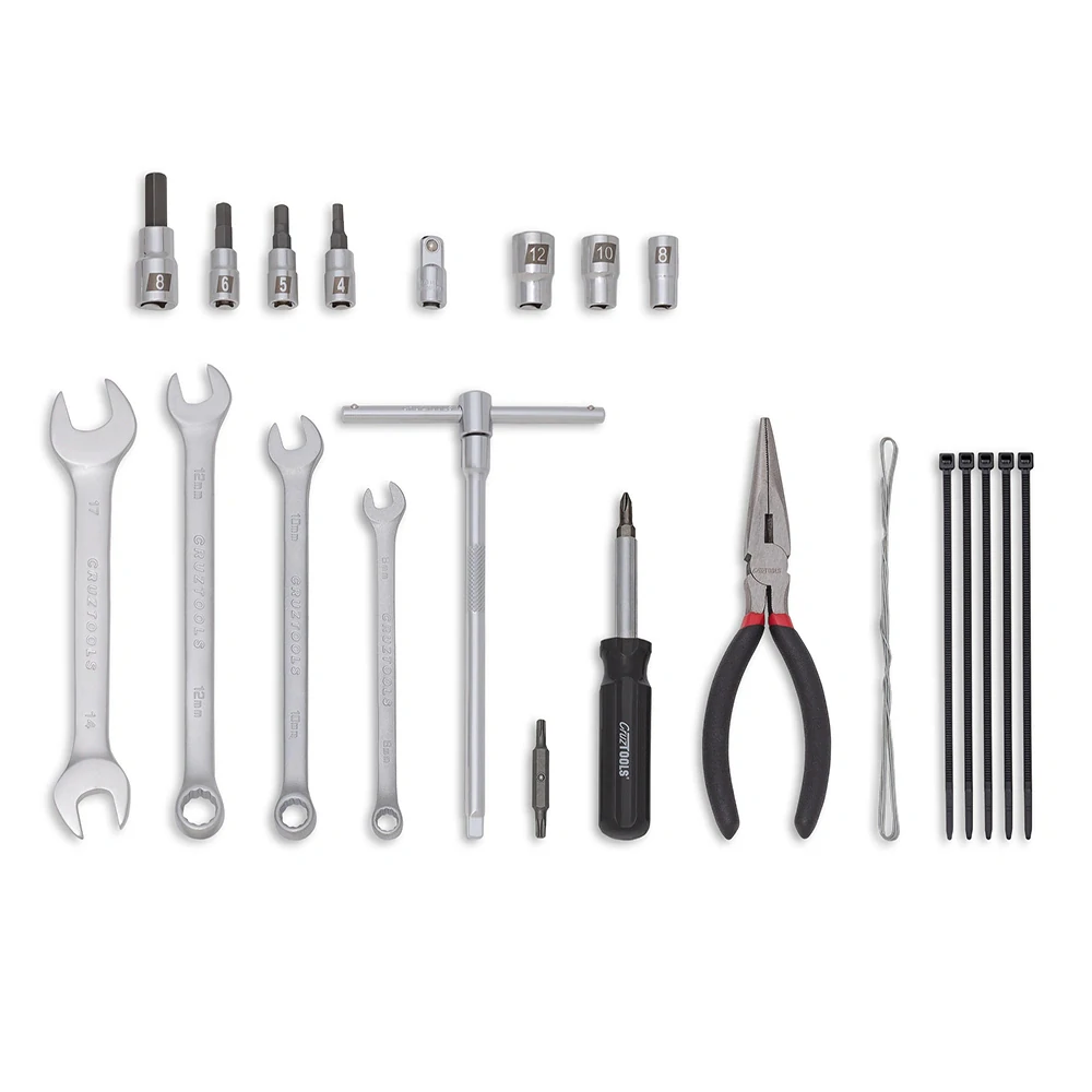 Cestovní a kompaktní sada nářadí CRUZTOOLS TOOL KIT SWITCHBACK METRIC