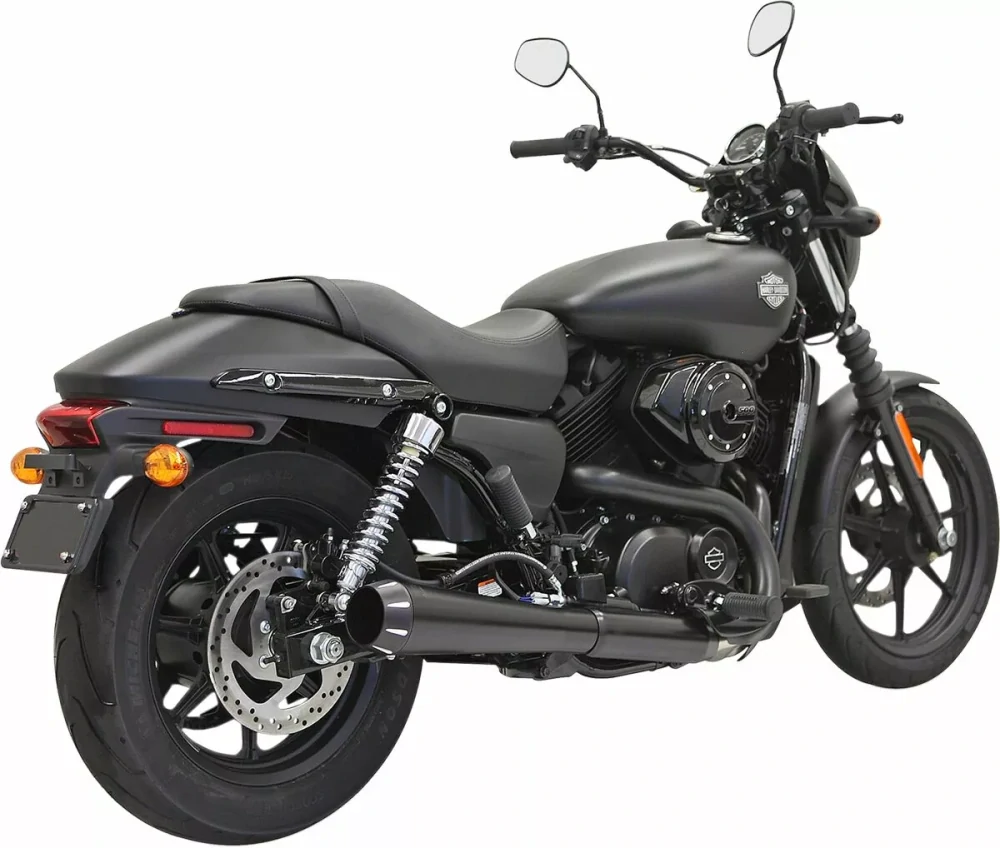 Koncovky výfuku BASSANI MEGAPHONE PERFORMANCE SLPI-ON MUFFLER pro HARLEY DAVIDSON XG 500 / 750 rok 2015-2020 
