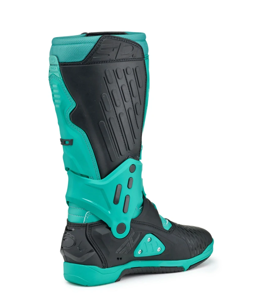 Motokrosové / enduro boty SIDI CROSSAIR barva černá/mint zelená, pár