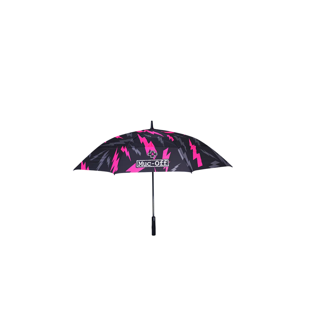 Deštník MUC-OFF BOLT UMBRELLA rozpětí 130 cm barva černá/růžová 