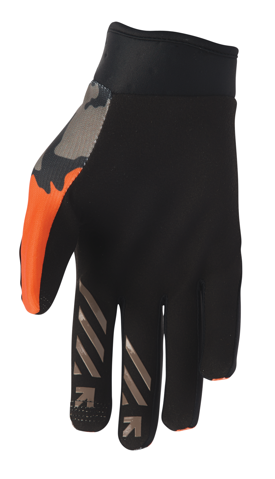 Motokrosové / enduro / mtb rukavice THOR LAUNCHMODE HUNTER barva oranžová/černá