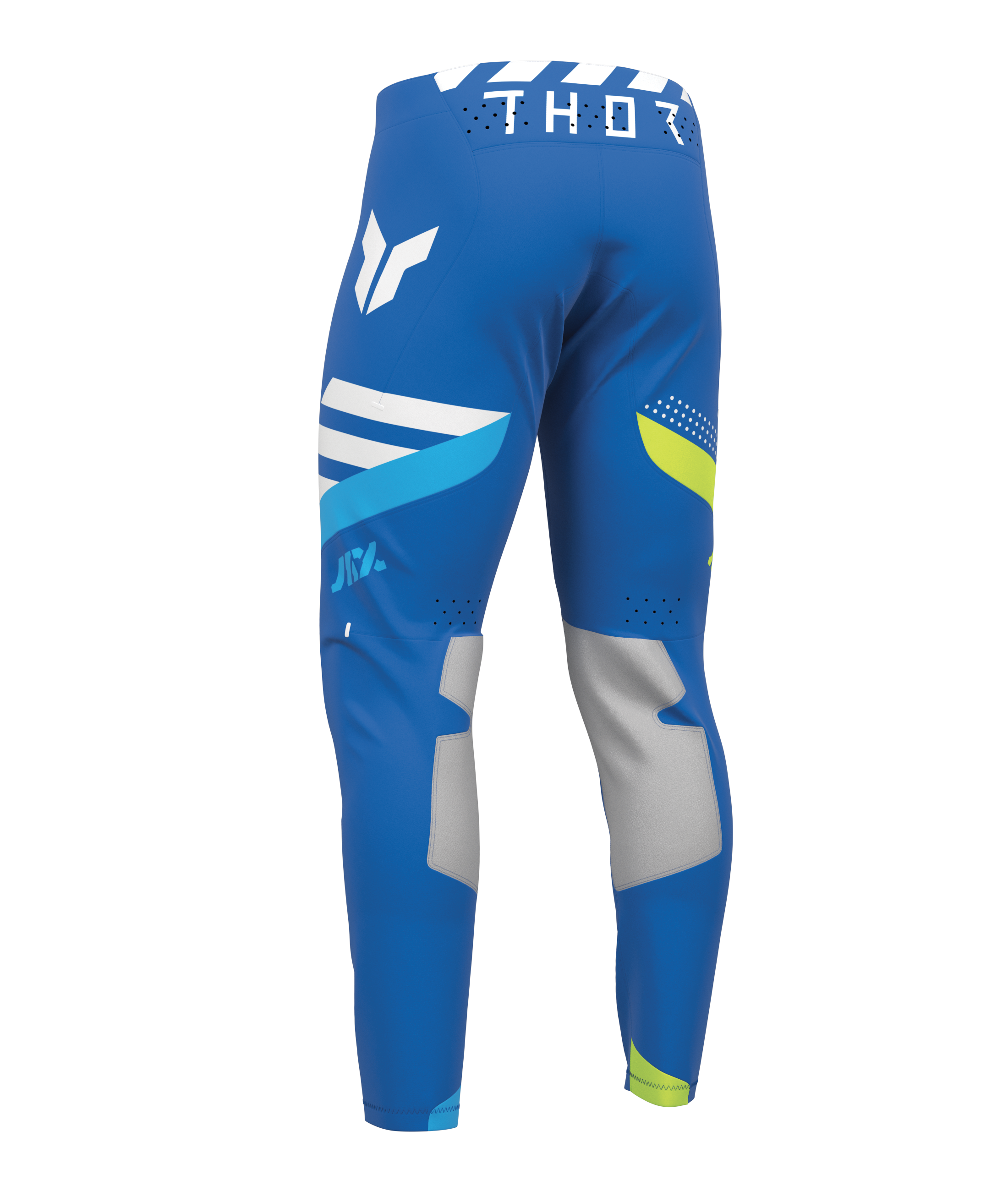 Lehké a pružné motokrosové - enduro kalhoty THOR SPORTMODE SYNTH barva MODRÁ