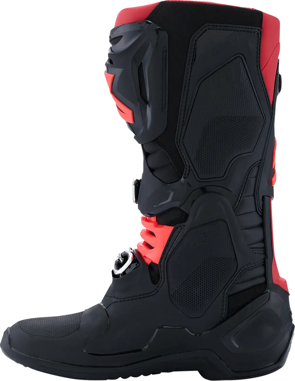 Motokrosové boty s vnitřní botičkou ALPINESTARS TECH 10 barva černá/červená 26