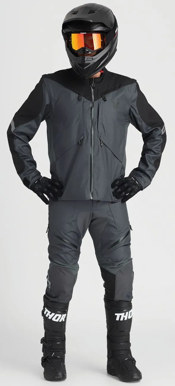 Motokrosová - enduro bunda/vesta THOR TERRAIN barva charcoal/šedá 