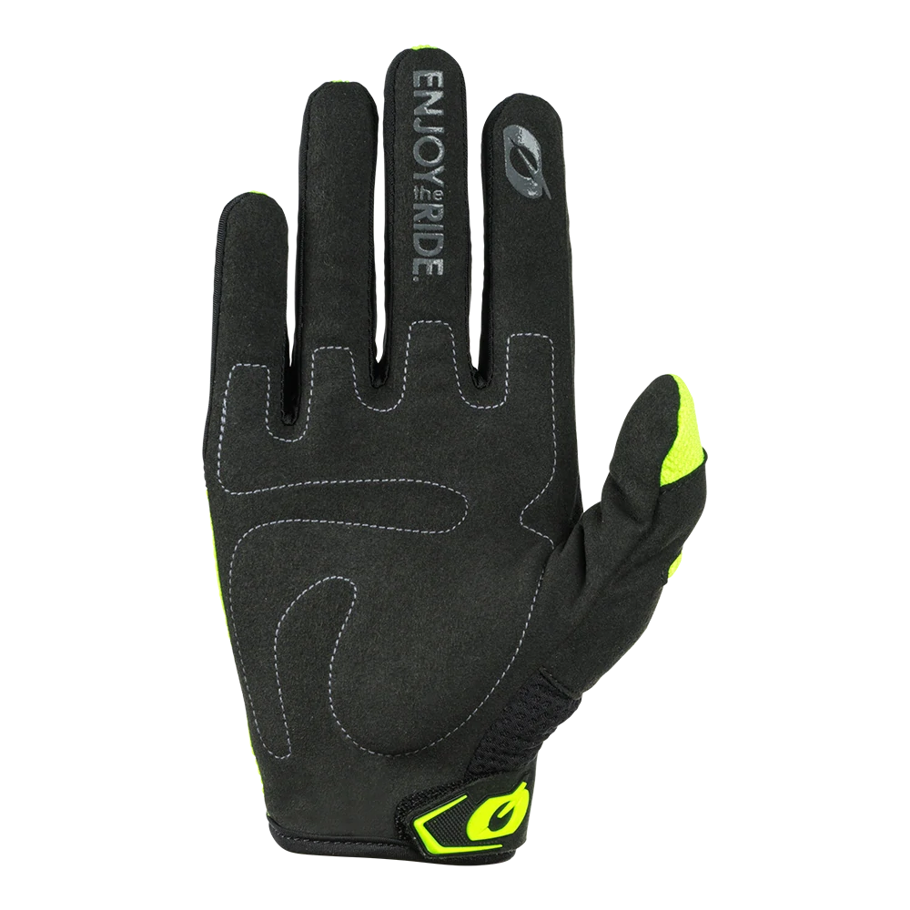 a Dětské motokrosové rukavice ONEAL ELEMENT žlutá fluo/černá vel. S
