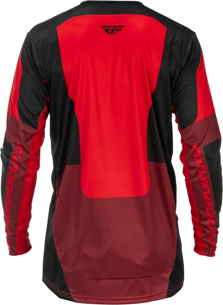 Lehký a pružný motokrosový dres FLY RACING LITE USA 2026 barva černá/červená