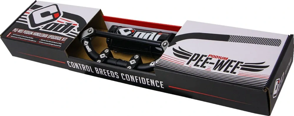 Dětská motocyklová řidítka ODI PEEWEE HANDLEBAR KIT včetně držáku zadní brzdové páčky