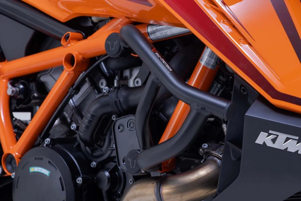 Padací rám SW MOTECH CRASH BAR pro KTM SUPER DUKE 1390 R ABS rok 2023-2025 barva černá 