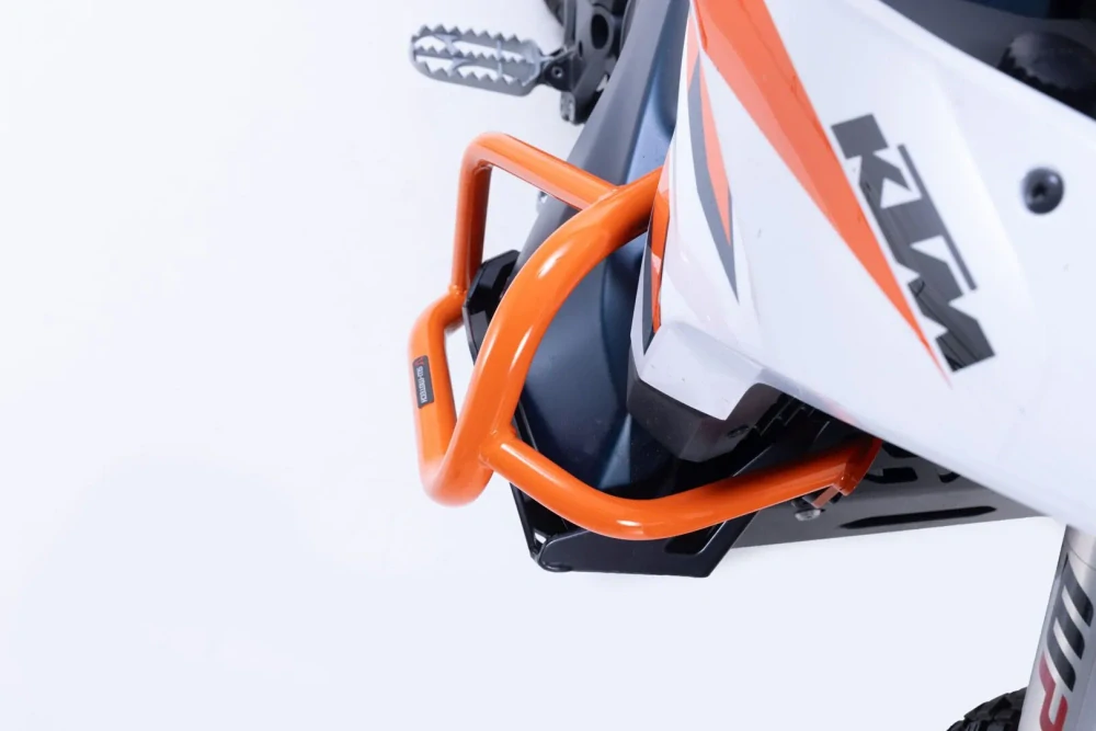 Padací rám SW MOTECH CRASH BAR pro KTM 890 R ADVENTURE rok 2022-2025, barva oranžová