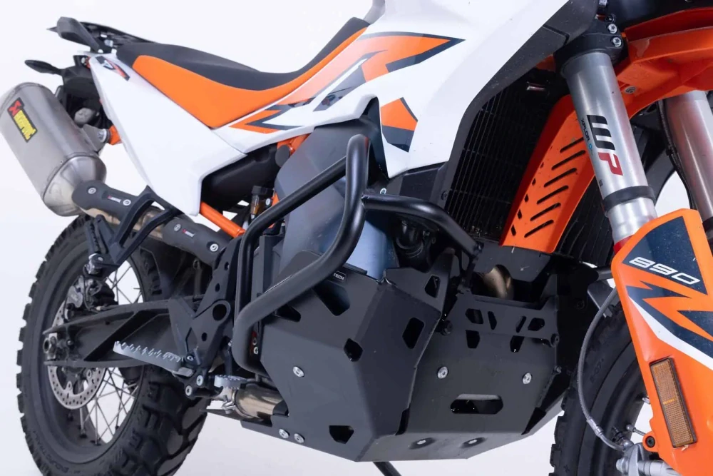 Padací rám SW MOTECH CRASH BAR pro KTM 890 R ADVENTURE rok 2022-2025, barva černá