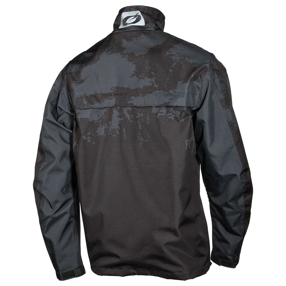 a Bunda do deště ONEAL SHORE RAIN JACKET barva černá/šedá velikost XS