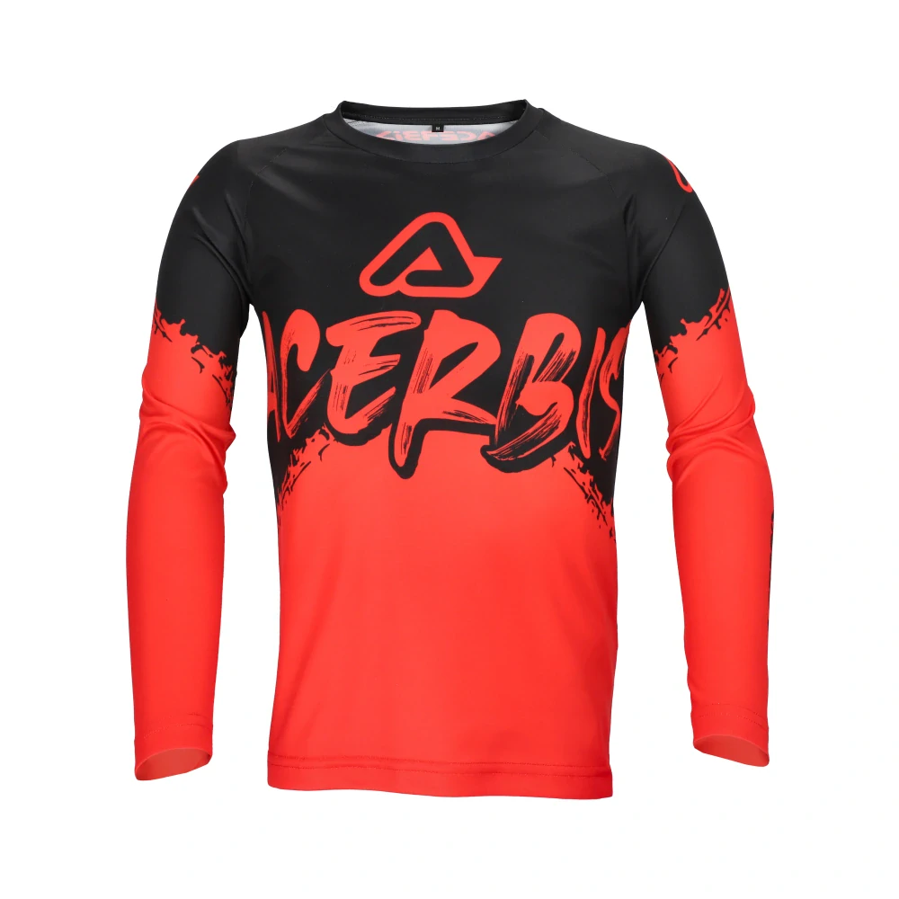 Dětský motokrosový dres ACERBIS LINEAR JUNIOR barva červená/černá 26 