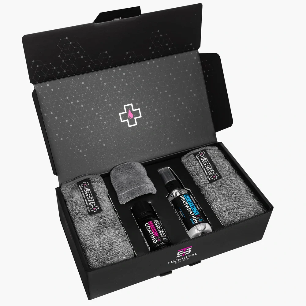 Keramická ochranná sada na lak motocyklů a jízdních kol MUC OFF CERAMIC PROTECTION KIT 
