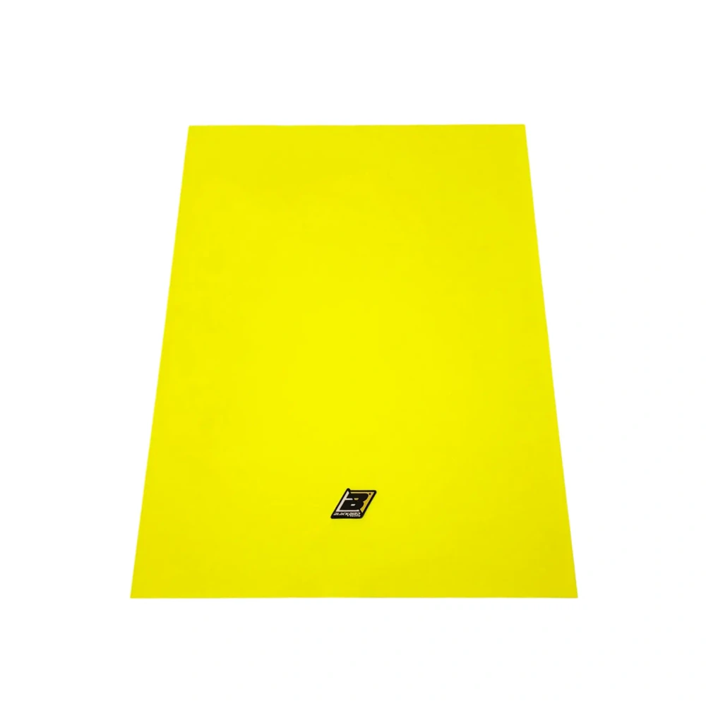 Univerzální potah sedla motocyklu BLACKBIRD RACING SEAT COVER HIGH GRIP UNIVERSAL barva žlutá fluo 