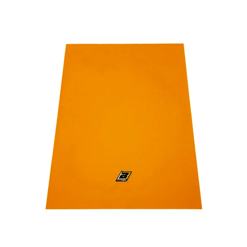 Univerzální potah sedla motocyklu BLACKBIRD RACING SEAT COVER HIGH GRIP UNIVERSAL barva oranžová 