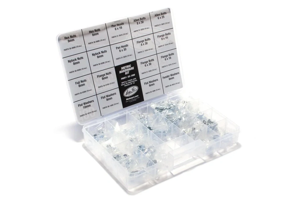 Sada šroubů pro off road moto MOTION PRO HARDWARE BOLT KIT sada 180 kusů 