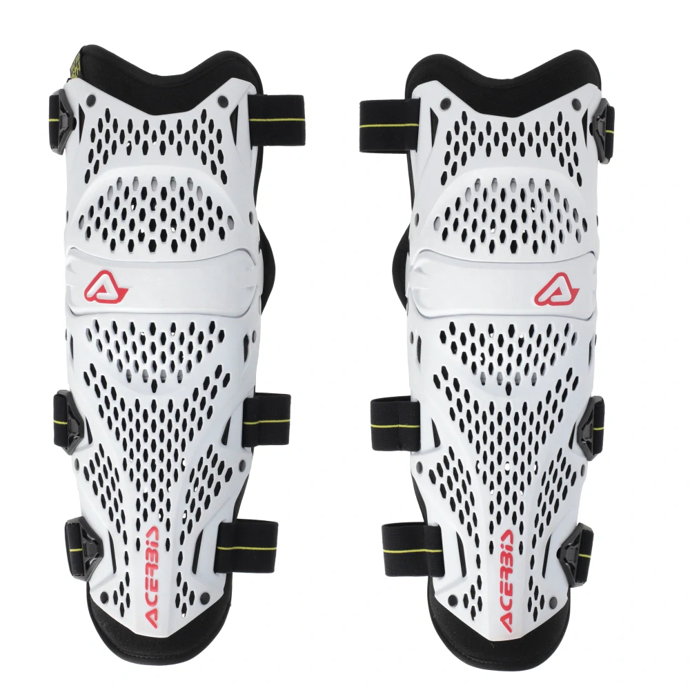 Kloubové kolenní chrániče /chrániče kolen ACERBIS KNEE GUARD IMPACT PRO barva bílá/černá