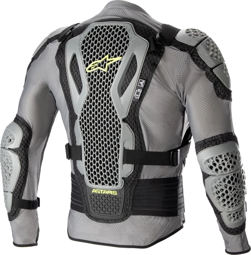 Tělový chránič/chráničová košile /chránič hrudníku, zad, ramen a loktů  ALPINESTARS BIONIC ACTION V2 PROTECTOR JACKET 6506823-915 barva černá/šedá
