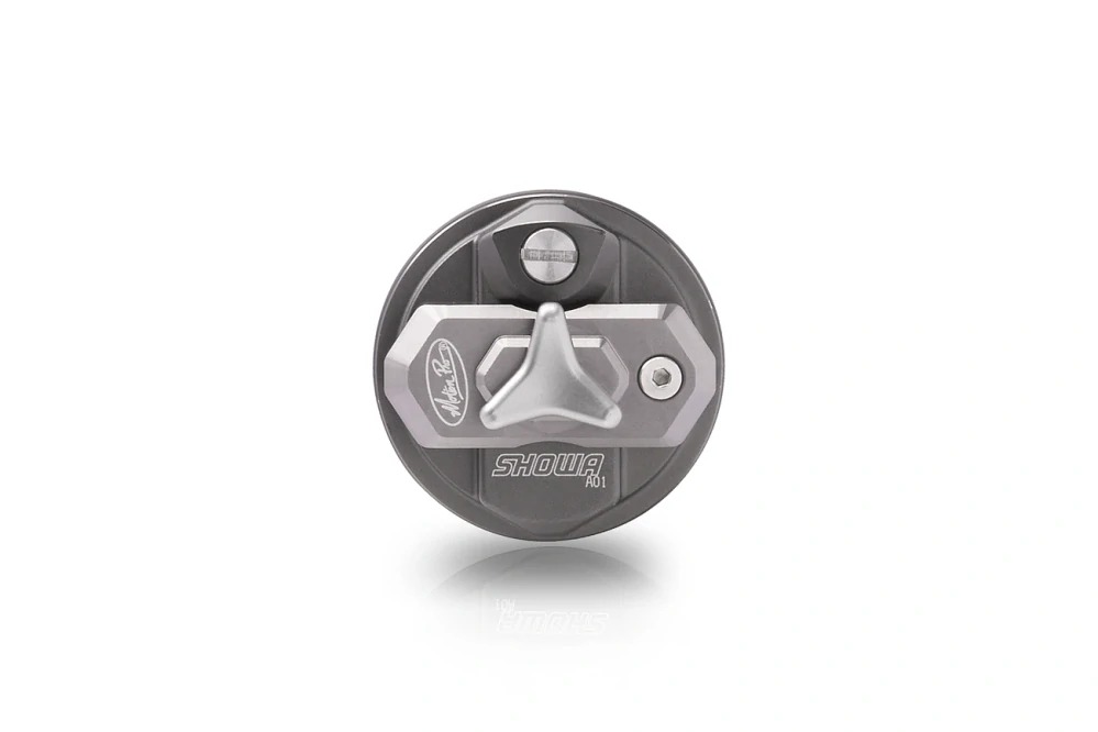 Přípravek pro nastavení tlumení komprese vidlic motocyklu MOTION PRO COMPRESSION ADJUSTER 11-0123 pro vidlice SHOWA TALL, pár